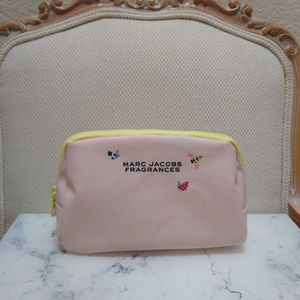 New Marc Jacobs Fragrance Cosmetics Makeup Toiletries Bag